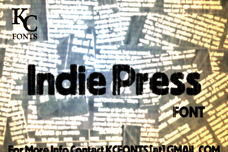 Indie Press Font