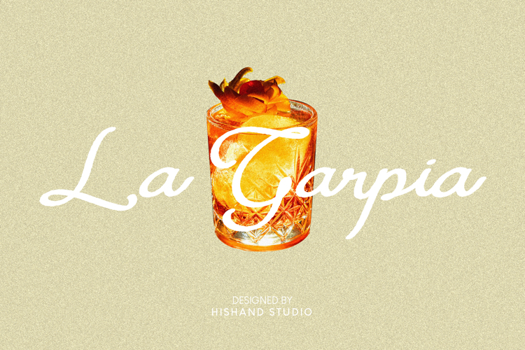 Preview of La Garpia Font