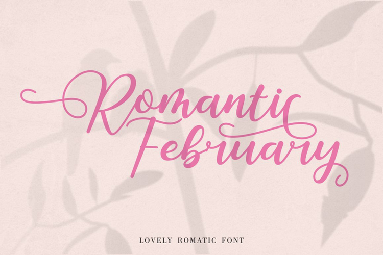 Romantic February Font