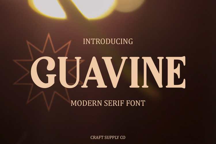 Guavine Font