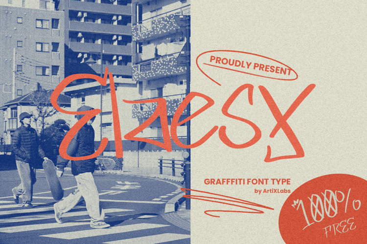 Preview of Elaesy Font