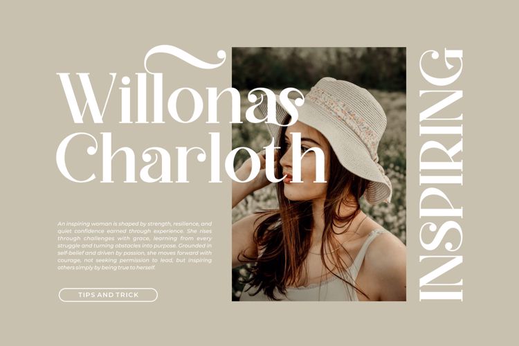 Preview of Radisa Font