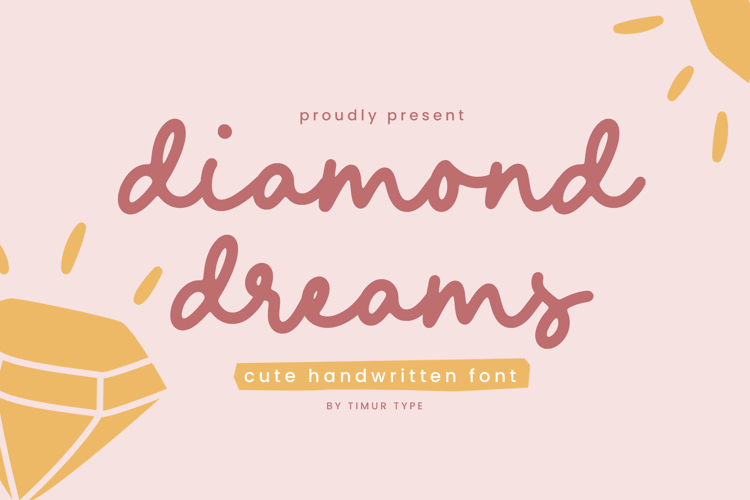 diamond dreams Font