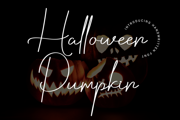 Halloween Pumpkin Font