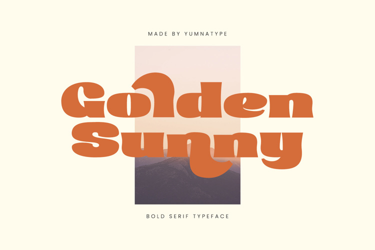 Golden Sunny Font