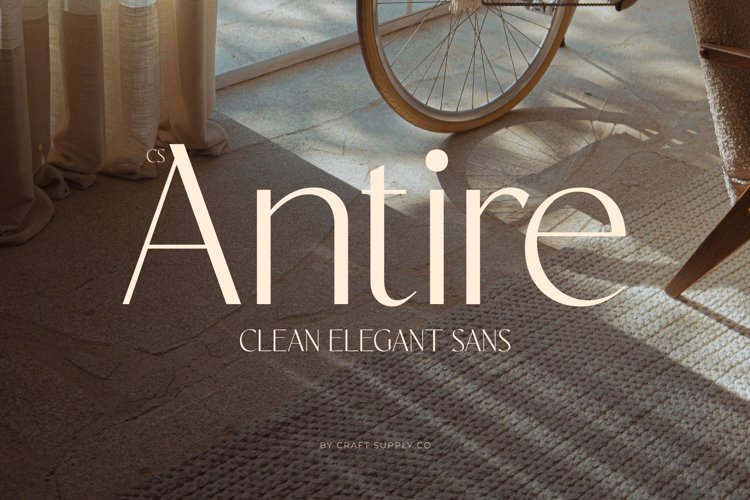 Preview of CS Antire Font