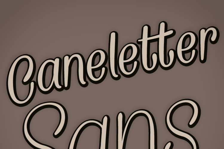 Caneletter Sans Font