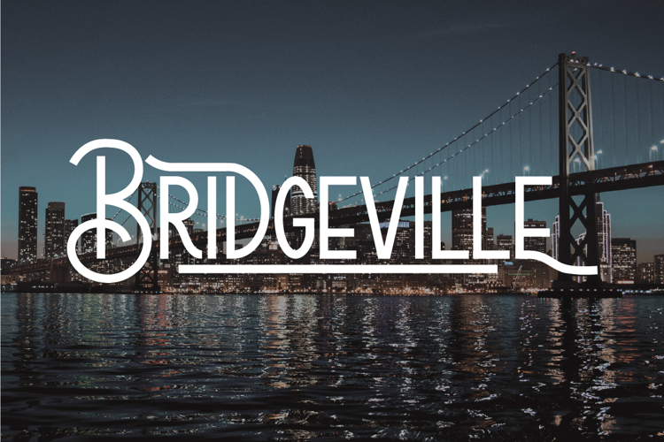 Bridgeville Font