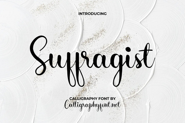 Suffragist Font