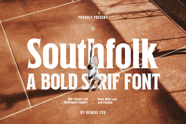 Preview of Southfolk Font