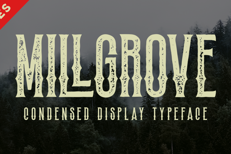 Millgrove Font