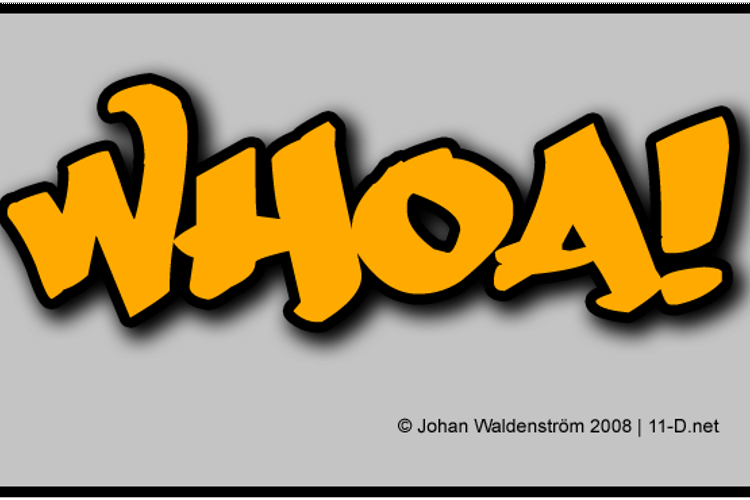 Whoa! Font