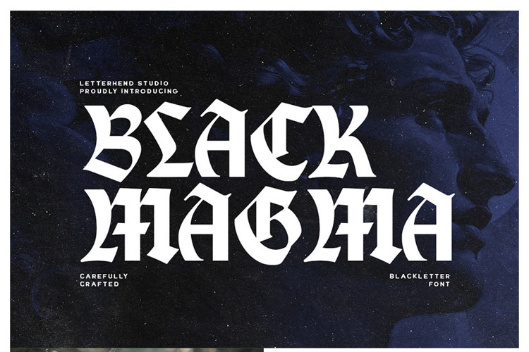 Black Magma Font