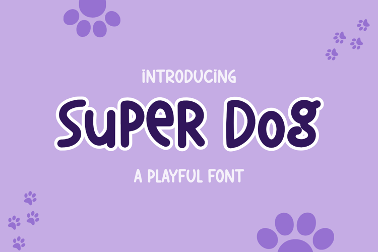 Super Dog Font