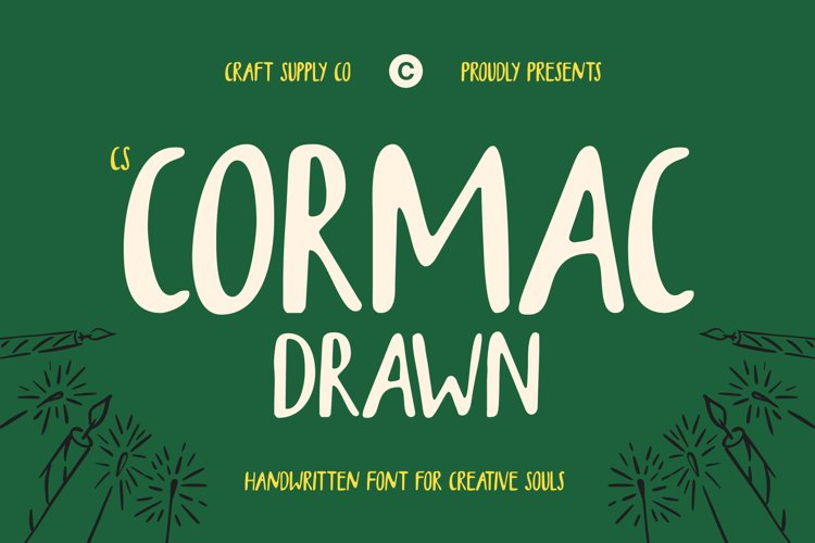 Preview of CS Cormac Drawn Font