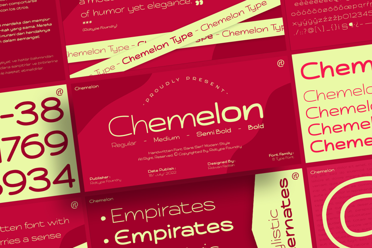 Chemelon Font