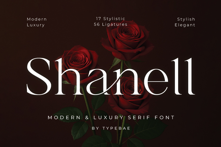 Preview of Shanell Font