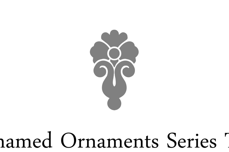 Unnamed Ornaments Series Two Font