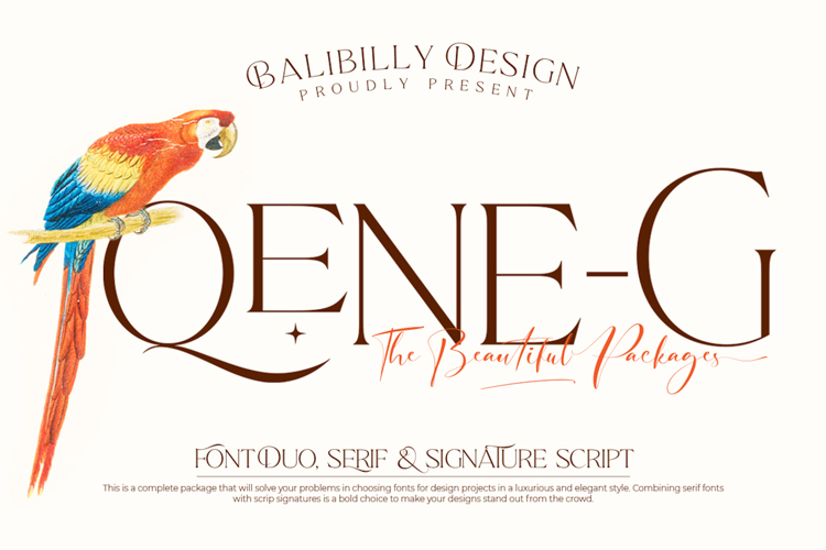 Qene-G Font