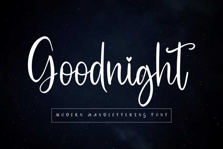 Goodnight Font
