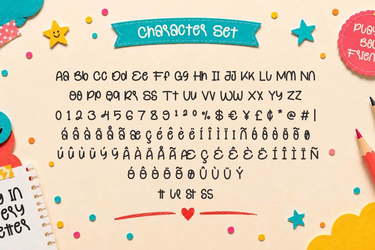 Preview of New Gellony Font
