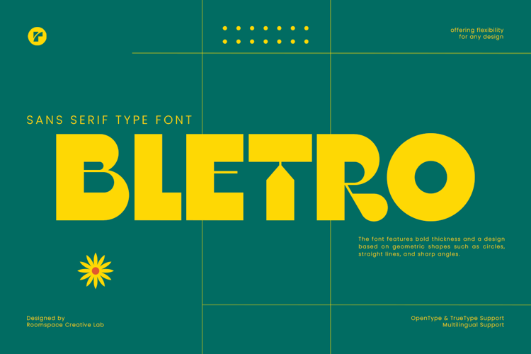 Bletro Font