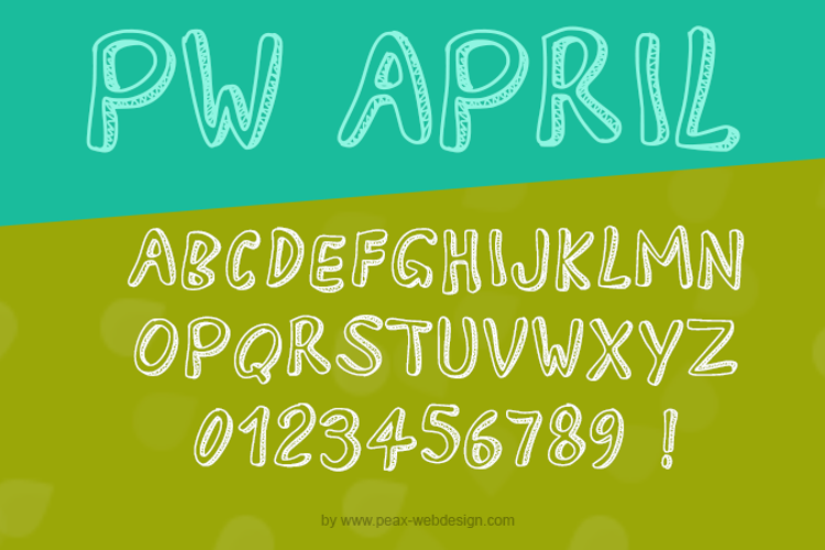 PWApril Font