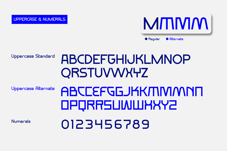 Preview of DOVAZ Font