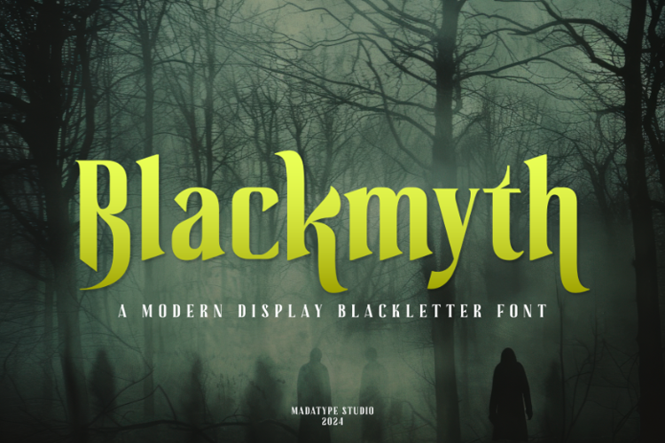 Preview of Blackmyth Font