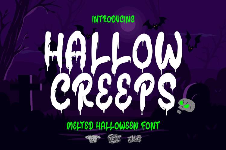 Preview of Hallow Creeps Font