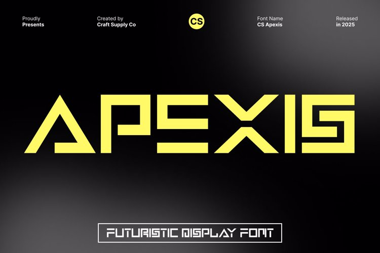 Preview of CS Apexis Font
