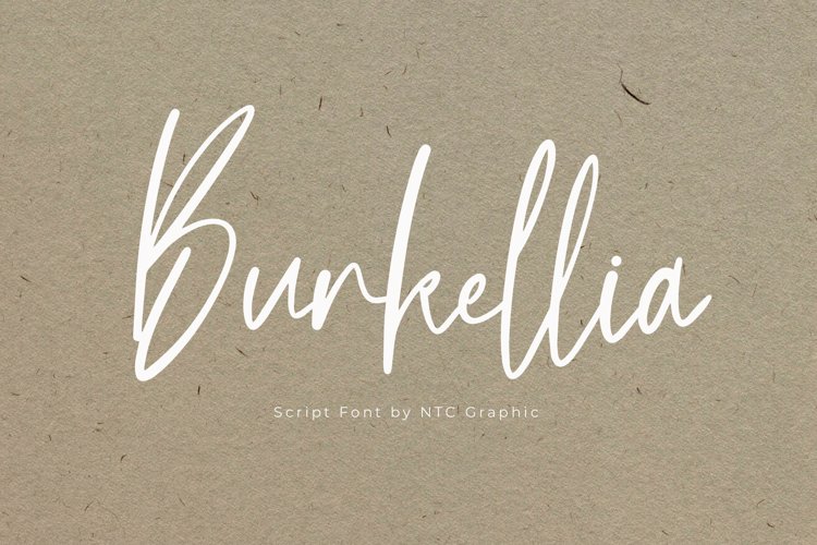 Preview of Burkellia Font