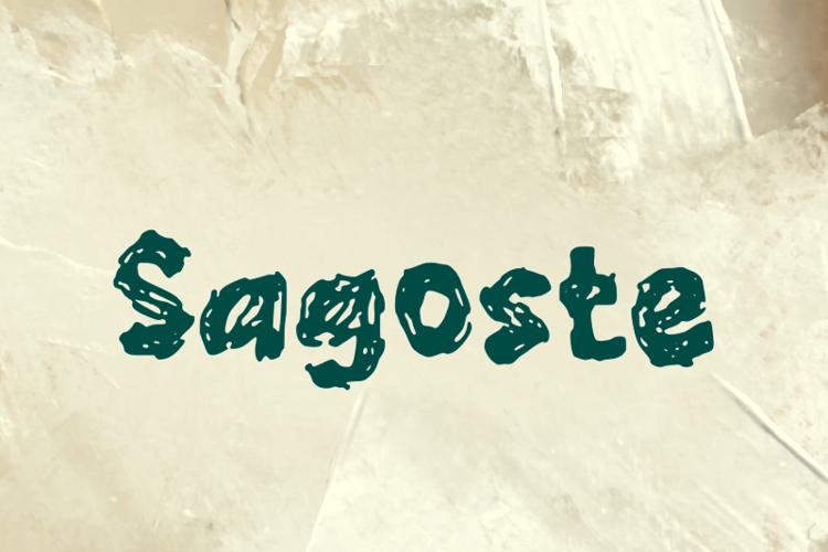 s Sagoste Font