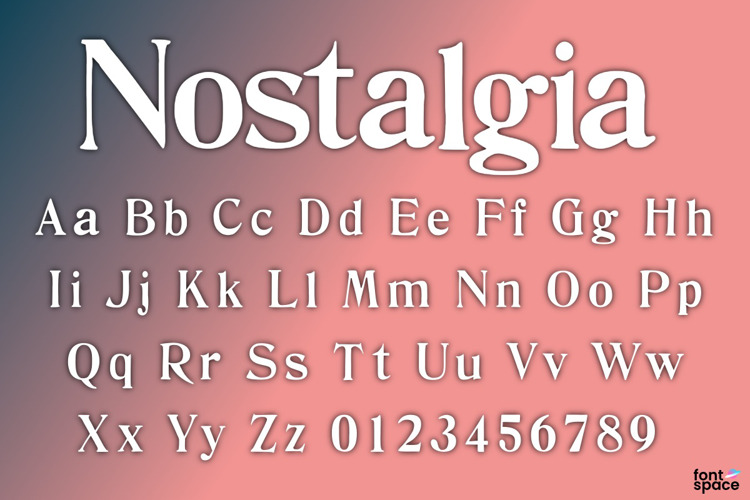 Nostalgia Font