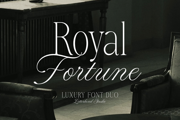 Preview of Royal Fortune Serif Font