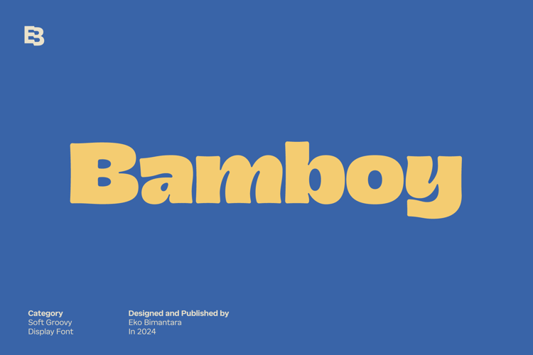 Preview of Bamboy Font