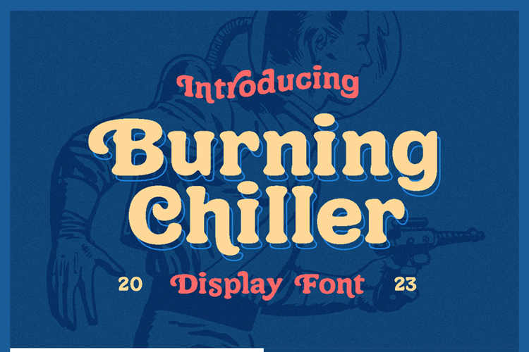 Burning Chiller Font