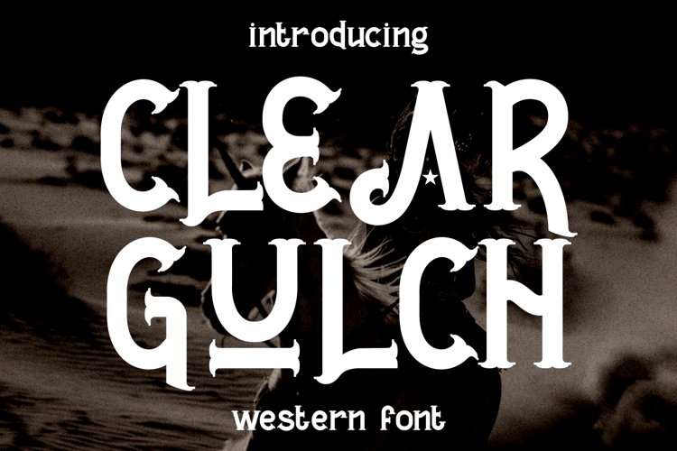 Preview of Clear Gulch Font