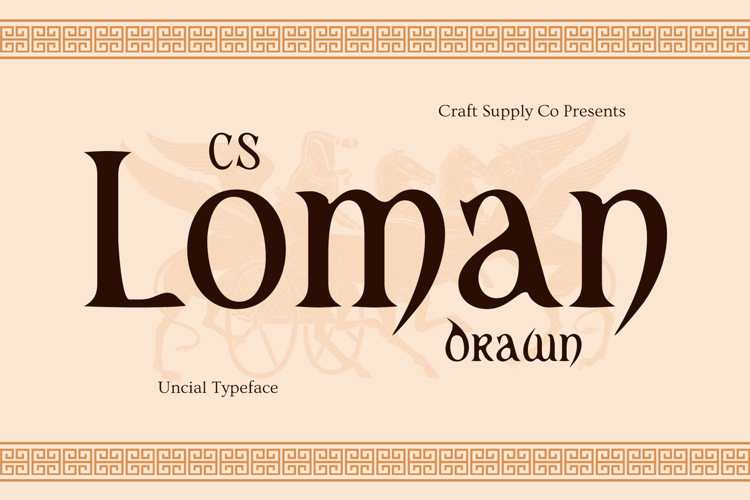 Preview of CS Loman Drawn Font
