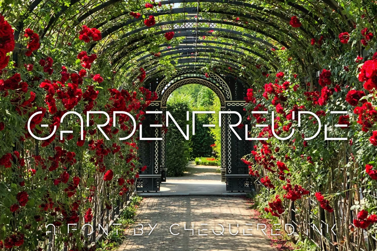 Gardenfreude Font
