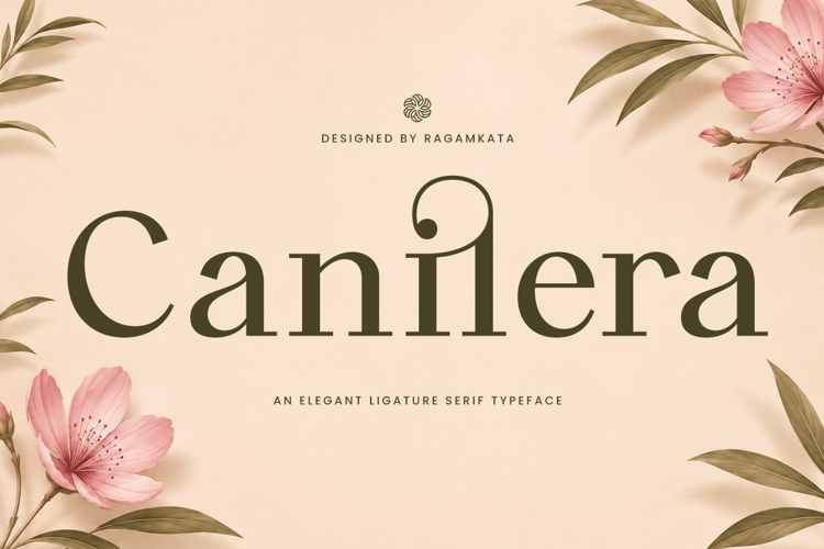 Preview of Canilera Font