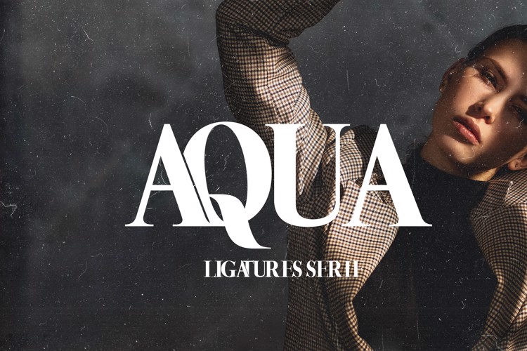 Preview of AQUA Font