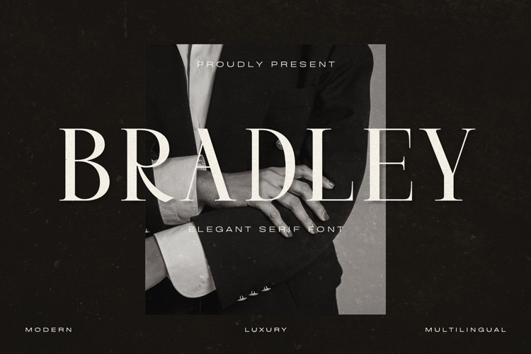 Preview of Bradley Font