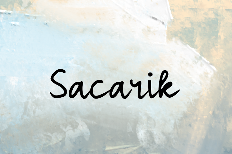 s Sacarik Font