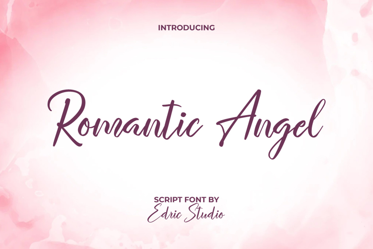 Romantic Angel Font