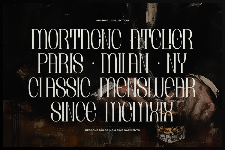 Preview of Brunelis Noctelle Font