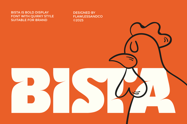 Preview of BISTA Font