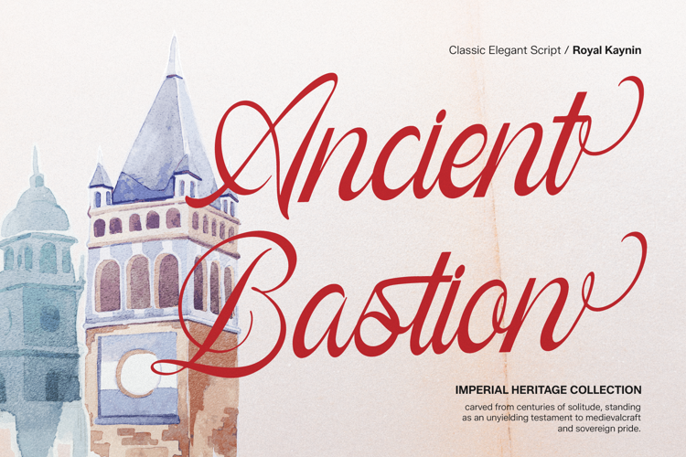 Preview of Royal Kaynin Font