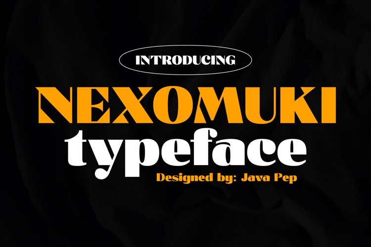 Preview of Nexomuki Font