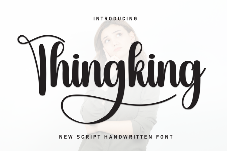 Preview of Thingking Font